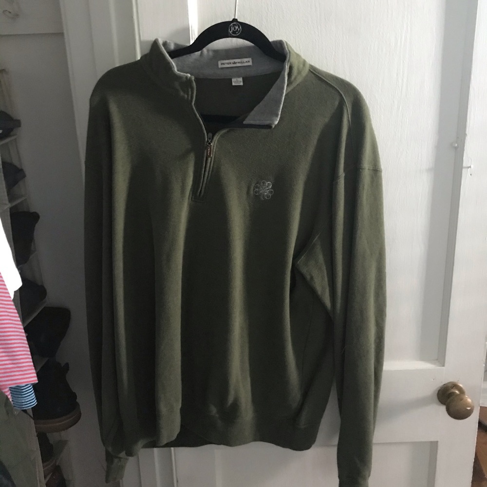 Peter Millar half-zip sweater